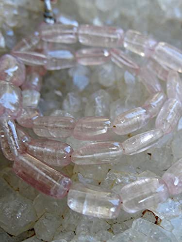 Tourmaline nigériane rose perles AAA lisses sans défaut pour enfilage facile