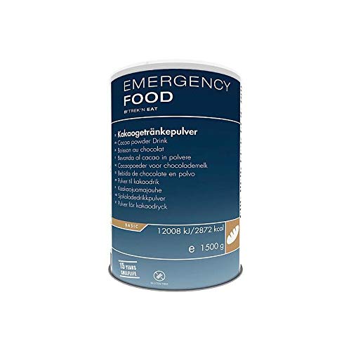 TREK'N EAT Emergency Food Kakaogetränkpulver | Haltbare Notfallnahrung Lebensmittel