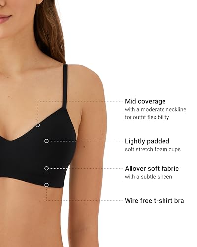 Image of b.tempt'd Women's Spotlight Lightly Padded Wire Free T-Shirt Bra, 956293