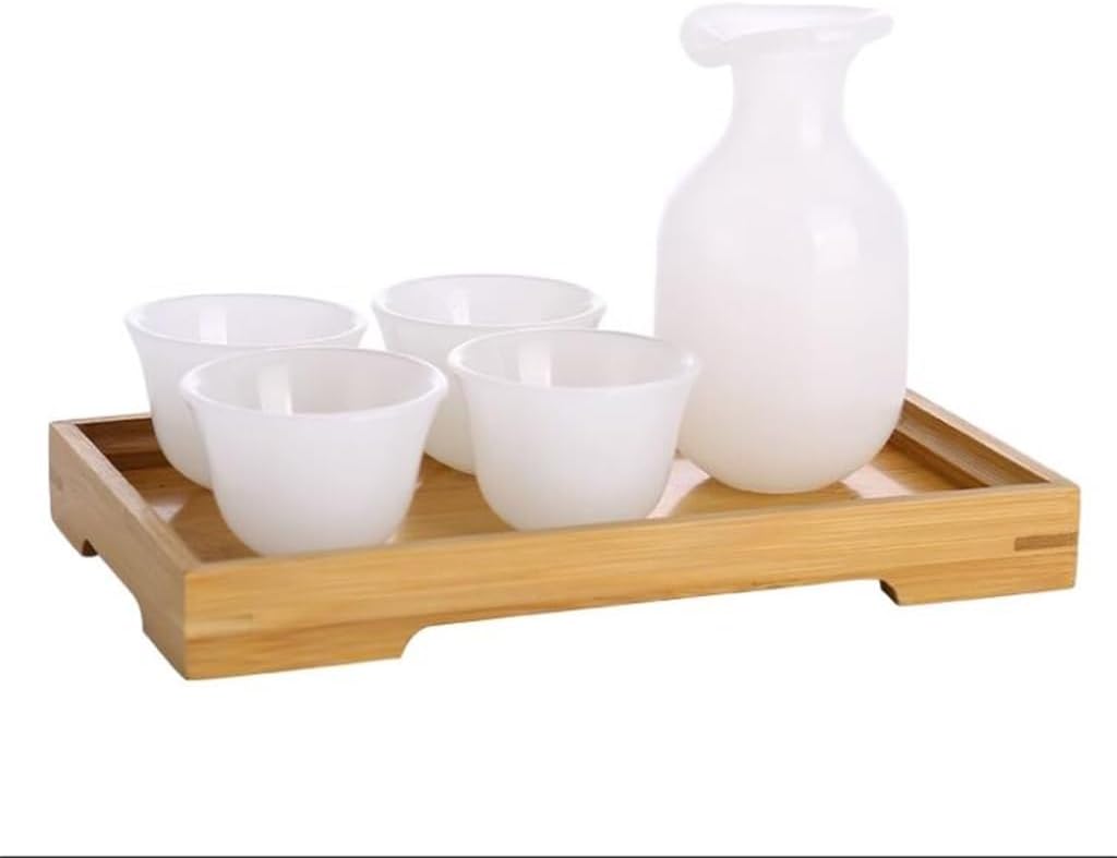 Wine set warm wine pot jade porcelain wine set set ceramic hot wine pot wine distributor yellow rice wine