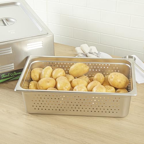 image for Restaurantware-Kitchen Tek Full Size Perforated Steam Table Pan, 1 Ant