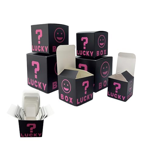Es Assorted Sizes, Prank Gift Box, Stackable Surprise Lucky Box Funny Gag Gift For Birthday Weddings Anniversaries Christmas, 2-3.9 Inch