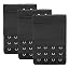 Black, Bra Extender 4 Hook 1/2 Inch