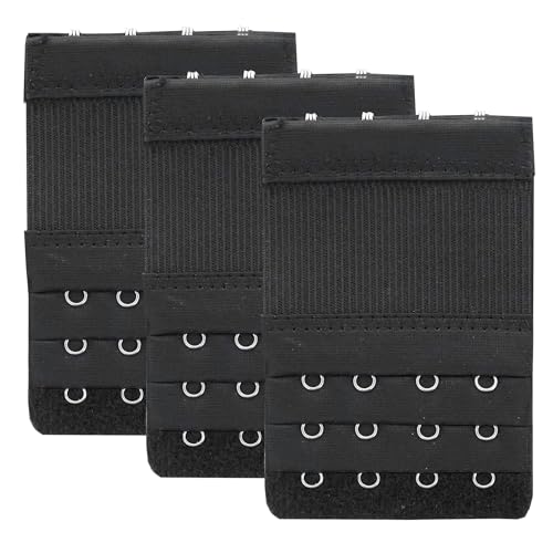 Image of Women's Bra Extenders 4 Hook / 3 Hook / 5 Hook / 2 Hook Soft Comfortable Stretchy Bra Extension Strap