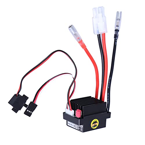 WANGCL Contrôleur de vitesse de moteur ESC brossé 320 A avec BEC 5,6 V/2 A, avant/arrière/frein,...
