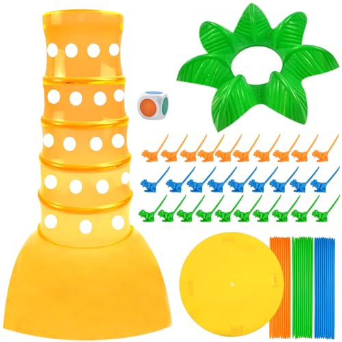 SOS - Juego de alarma para mono, juego de escalada en mono, alarma familiar, juego de mesa Montessori, juego interactivo para juegos para niños a partir de 3 años