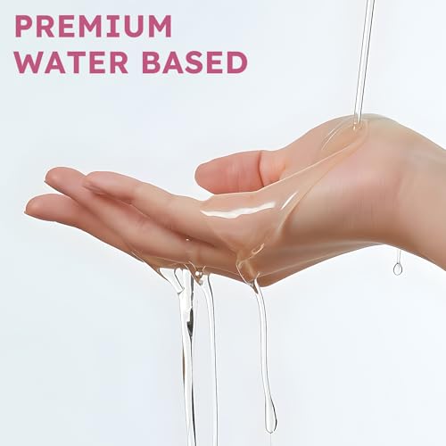 Image of pH Balanced Water-Based Lube Without Glycerin & Parabens, Hydrating Personal Lubricant for Men, Women & Couples Vaginal & Anal Sex, Long-Lasting & Ultra Smooth Lubricants for Privacy and Toys