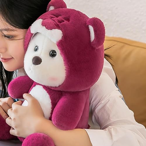 Image of Hoodie Teddy Bear Gift for Baby Girls Hooded Soft Toy Adorable Plush Toys for Kids & Babies Animal Stuffed Toy Safe & Huggable Gifts for Toddlers Boys & Girls 30 CM