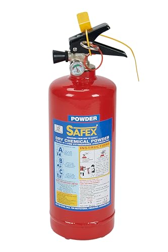 Safex ABC Dry Chemical Powder Fire Extinguisher | Portable Stored...