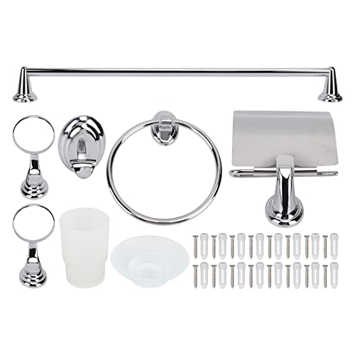 Ahorrar espacio con el juego de estantes para baño Cocoarm de pared 7