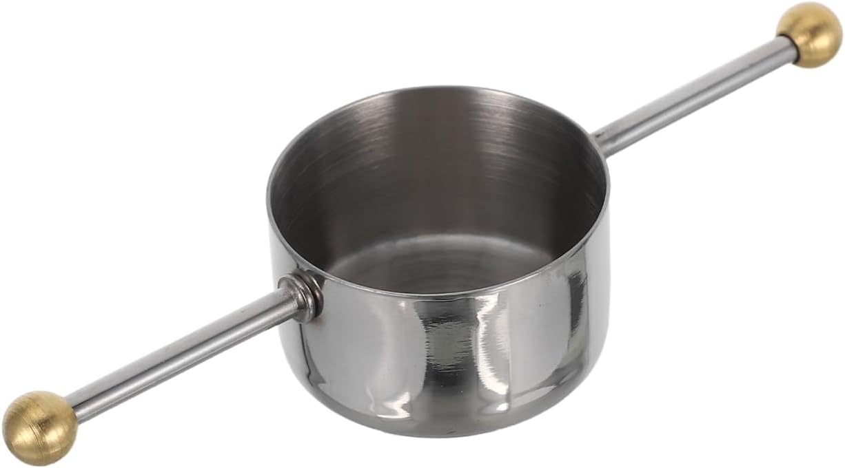 UPKOCH 30ml Bartender Jigger Spirit Measure Stainless Steel Cocktail 1.05 Ounce Cup, Wine Drinks Measuring Cup Bartending Supplies for Home Bar
