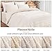 NEXHOME PRO Duvet Cover King,Beige 3 Pieces Boho Tufted Duvet Cover Set, Soft and Lightweight 100% Washed Microfiber Comforter Cover Set for All Season(Beige King, 104 x 90)-No Comforter