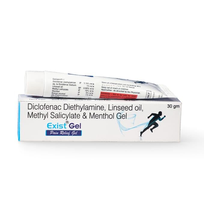 Gel For Power & Fast Relief from Pain - Back, Muscle, Joint, Knee, 30 gm Pack of 2, 60 gm