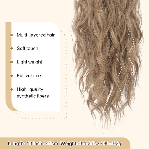 FESHFEN Ponytail Extensions - Image 4