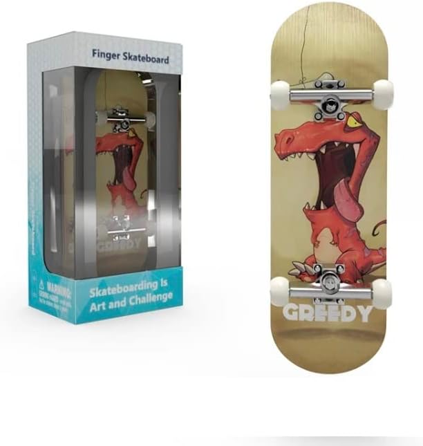 Lently Diapasones de madera, mini diapasones, 3.898in de largo x 1.142in de ancho (Big Mouth Cute Dragon)