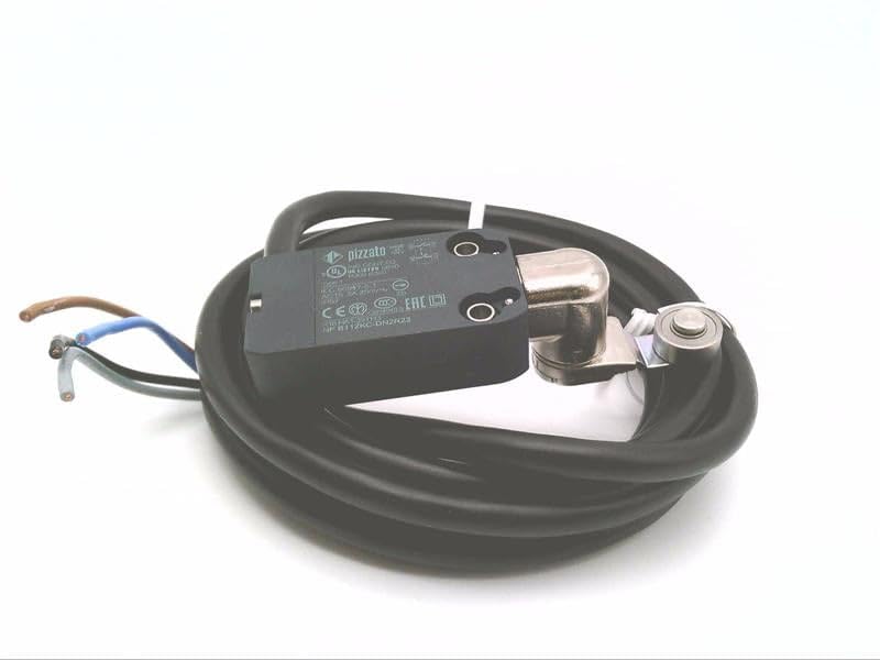 PIZZATO NF B112KC-DN2R23 14MM DIAM, 1NO + 1NC, Limit Switch, PVC Cable, Stainless Steel