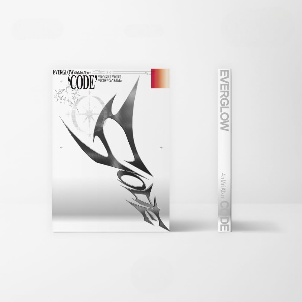 Everglow Code Photobook 4ème Mini Album avec 4 cartes photo K-pop