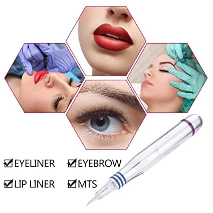 SD Enriching Beauty Charmant Premium Digital Permanent Makeup Machine with Digital Controller | PMU Machine for Eyebrow, Lip & Line | Adjustable Speed | Professional Tattoo Device (Silver) 3