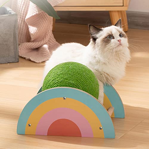 Brinquedo arranhador de gato, Bola de arranhar para gatos e gatinhos, Presentes práticos para animai