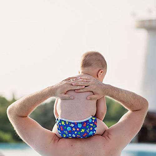 Imse Vimse Reusable Baby Swim Diapers For Boys (Blue Sea Life, L 20-26 Lbs) #TOP4