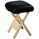 Master Massage Arbeitshocker Klapphocker Klappstuhl für Massageliege Hocker America Brand Schwarz