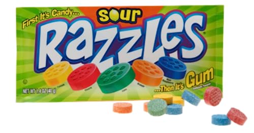 Razzles Candy/Gum 1.4 oz 24 pack