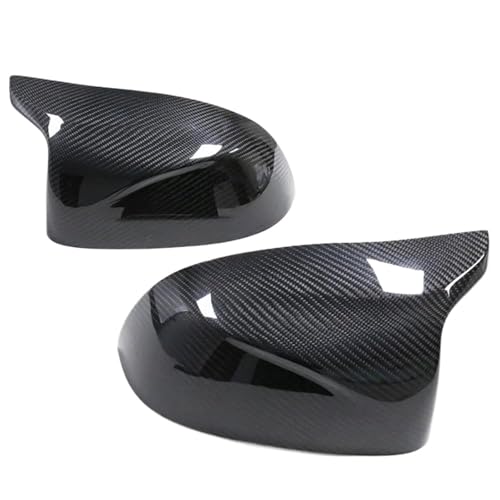 Coque de rétroviseur carbone véritable pour BMW F95 X5M finition luxe