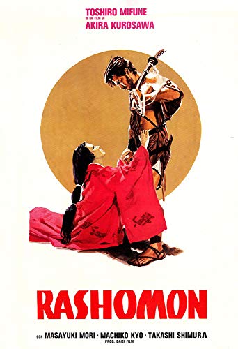 Image of Tallenge - Rashomon - Akira Kurosawa Movie Poster - Medium Poster(Paper,16 x 27 inches, MultiColour)