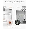 eufy-Pet-Water-Fountain-Automatic-Water-Dispenser-for-Small-Dogs-and-Cats-Stainless-Steel-Cat-Water-Fountain-3-L-Capacity-Innovative-Safe-Sip-Pump-Cleans-Water-and-Removes-Induction-Electricity Automatic Water Dispenser for Small Dogs