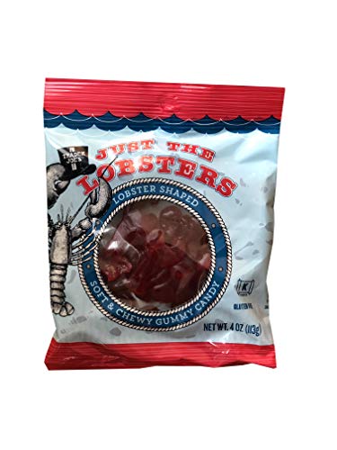 Trader Joe\'s Just The Lobsters Soft & Chewy Gummy Candy Gluten Free Kosher Pareve Net 4 oz (113g)