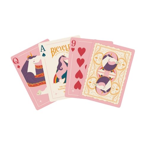 Image of Bicycle Unicorn Playing Cards - Premium Poker‑Size Deck of Cards, Made in USA