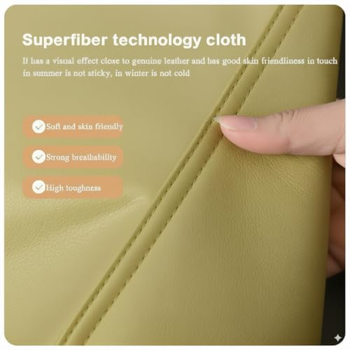 Image of 4XL Premium Leatherette Bean Bag with Rectangular Footrest & 16x16 Inch Cushion | High Density Beans Filled | Side Pocket & Easy to Carry Handle | 6 Months Warranty Color- (Olive Green, 4XL)