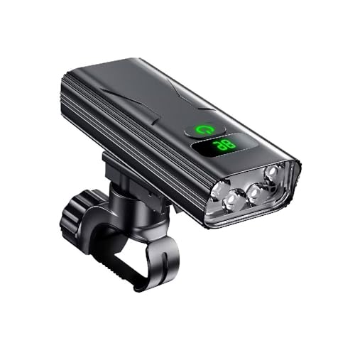自転車 ライト5600mAh大容量 USB充電式 大容量 高輝度 自転車ヘッドライト 防水 LED 1000ルーメン モバイルバッテリー機能付き テールライト付き 3つ調光モード クロスバイク ロードバイク キャンプ ハイキング サイクリング 懐中電灯 犬
