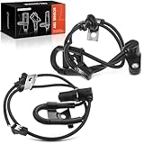 A-Premium 2PC Rear ABS Wheel Speed Sensor for Lexus RX330 2004-2006 (Made in Japan)/RX350 2007-2009 (Made in Japan)/RX400h 2006-2008 & Toyota Highlander 2004-2007 - AWD