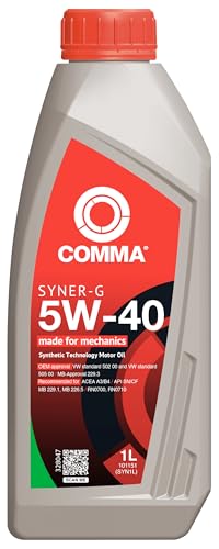 Comma SYN1L 1L Syner-G Full Synthetic 5W40 Motor Oil