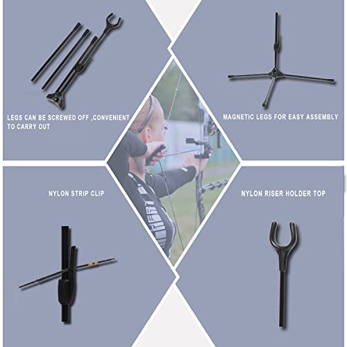 Perogen Recurve Bow Stand Recurve Bow Holder Longbow Takedown Bow #TOP3