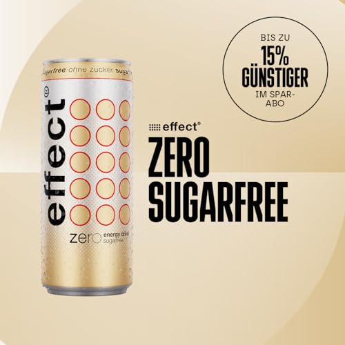 effect Energy Drink ZERO SUGAR - Tray mit 24 Dosen, 24x0,33l – Ansicht 5