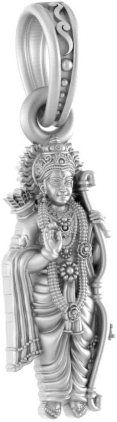 Bhagwan Shri Ram locket de plata grande el regalo perfecto de salud y fortuna 2