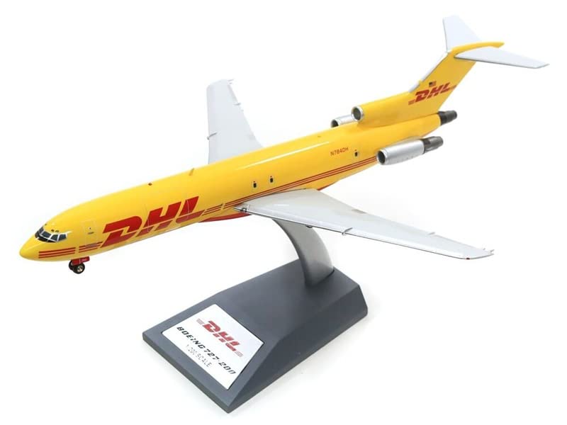 Inflight 200 DHL for Boeing 727-200 N784DH with Stand Limited Edition 1/200 DIECAST Aircraft Pre-Bui