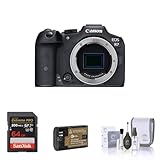 Canon EOS R7 Mirrorless Camera, Bundle with 64GB Memory Card, Battery and Cleaning Kit