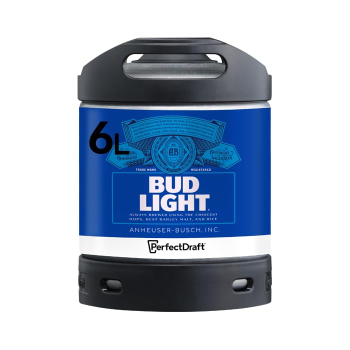 PerfectDraft Bud Light Beer Keg for PerfectDraft Machine 6L