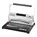 VEVOR Coil Spiral Binding Machine, Manual Book Maker with Electric Binding, 46-Holes Binding 500 Sheets Punch Binder, with 100pcs 5/16'' Coil Binding Spines, for Letter Size, A4, A5