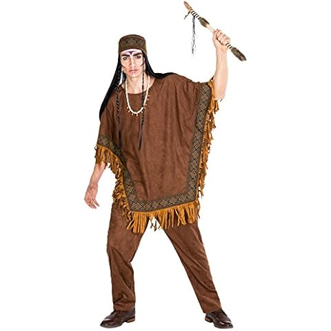 TecTake Wild Stallion Native American Costume Cover