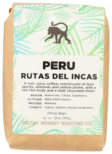 FROTHY MONKEY ROASTING CO Single Origin Coffee #1, 12 OZ