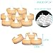 Micandle 24 Battery Timer Tea Lights Candle, Warm White Flickering Flameless Timer Candles Tealights for Thanksgiving Christmas Wedding Party Decor, 6 Hours on and 18 Hours Off in 24 Hours Cycle