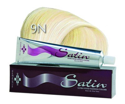 Developlus Satin Color #9N Very Light Blonde 3 Ounce (88ml) (6 Pack)