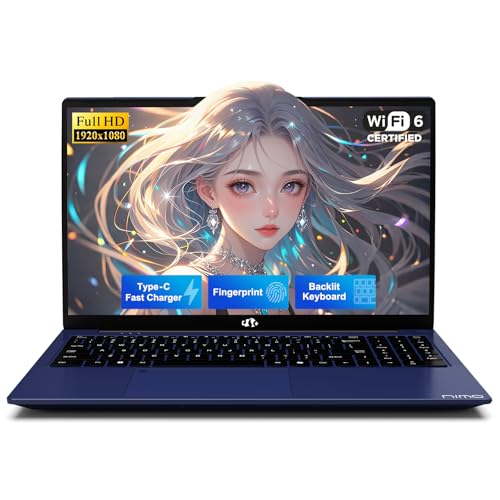 NIMO 15.6" IPS FHD-Student-Laptop, 8GB RAM 2TB SSD Intel N150(Beat