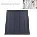 YWBL-WH 6W Solar Panel Charger, USB C Micro USB Ports 360 Degree Adjustable Mounting IP66, with 9.8ft Power Cable for Security Cameras (CSP6W-T-B)