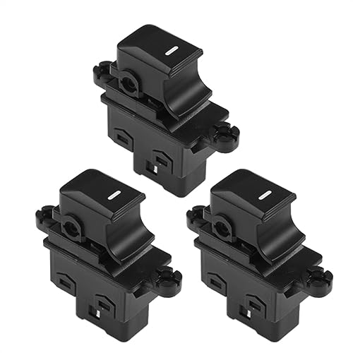 Interrupteur de vitre électrique pour Kia Picanto Morning 2011-2016 935751Y000 lot de 3