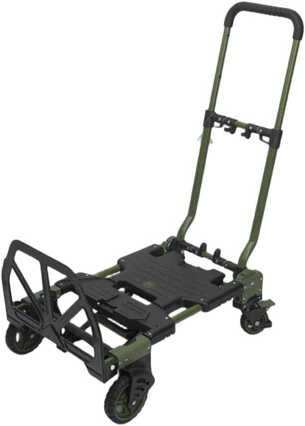 Carretilla plegable 2-en-1 para carga hasta 330 libras miniatura 8